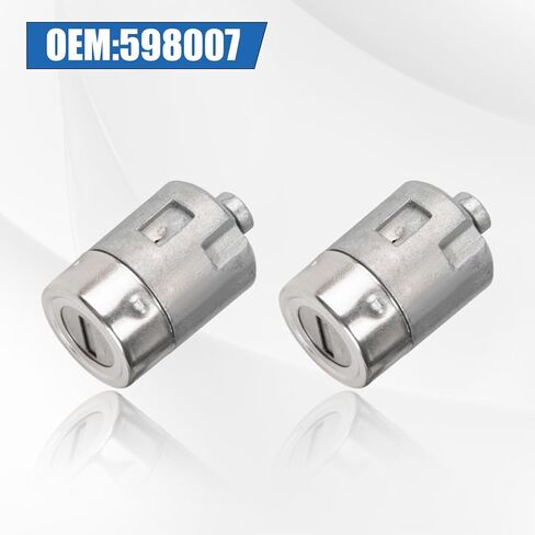 اسطوانة قفل الاشتعال 2 OEM Direct - PSLER مع 2 مفاتيح (704600/702912/598007) لعام 1999-2000 Chevy Silverado 1500/2500 ، Suburban ، Tahoe ؛ GMC Sierra 1500/2500 ، Yukon - استبدال مفتاح السيارات in Saudi Arabia