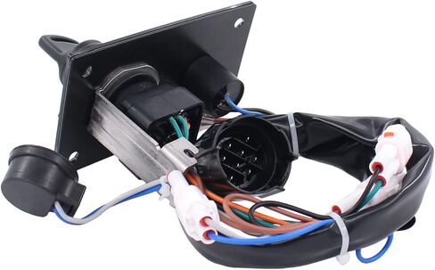 ApplianPar Outboard Top Single Ignition Switch Panel with Key 37100-96J24 37100-96J27 for Suzuki in Saudi Arabia