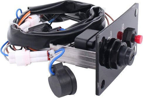 ApplianPar Outboard Top Single Ignition Switch Panel with Key 37100-96J24 37100-96J27 for Suzuki in Saudi Arabia