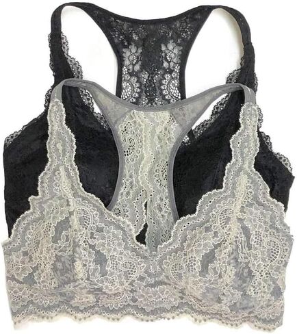 Bralette الدانتيل للسيدات ، 2 عبوة وسيط in Saudi Arabia