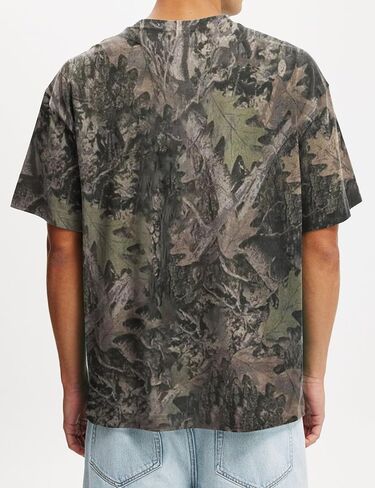 Camo Shirt for Men Camouflage Hunting Print Short Sleeve Crewneck Box Fit T-Shirt Mens Casual Performance Tee in Saudi Arabia
