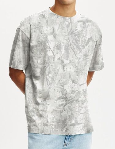 Camo Shirt for Men Camouflage Hunting Print Short Sleeve Crewneck Box Fit T-Shirt Mens Casual Performance Tee in Saudi Arabia