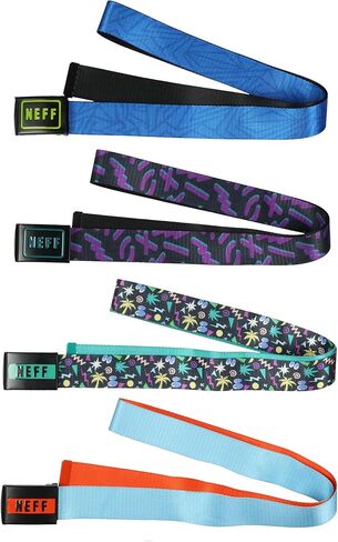 Neff Reversible Canvas Web Belt with Slide Buckle for Men OSFM in Saudi Arabia