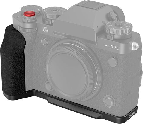 SmallRig X-T5 Handgrip L-Shape Grip for FUJIFILM X-T5 Camera, Built-in Quick Release Plate for Arca, Silicone Side Handle, Shutter Button, Lightweight and Comfort - 4136 in Saudi Arabia