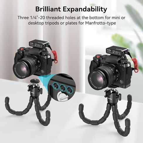 SmallRig X-T5 Handgrip L-Shape Grip for FUJIFILM X-T5 Camera, Built-in Quick Release Plate for Arca, Silicone Side Handle, Shutter Button, Lightweight and Comfort - 4136 in Saudi Arabia
