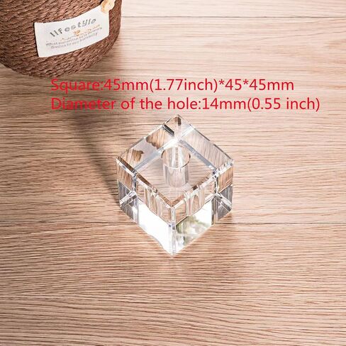 Crystal Glass Pen Holder Honeycomb Desk Accessory Fountain Pen Office Supplies Party & Gift Idea Home Decor (HONEYCOMB) in Kuwait