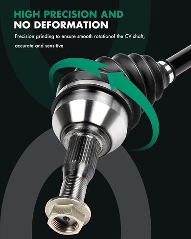 SCITOO Complete Front CV Axle Half Shaft For 2043301400 447-50772R For Mercedes-Benz C230 2008-2009,For Mercedes-Benz C250 2012-2013,For Mercedes-Benz C300 2008-2014,For Mercedes-Benz C350 2008-2015 in Kuwait