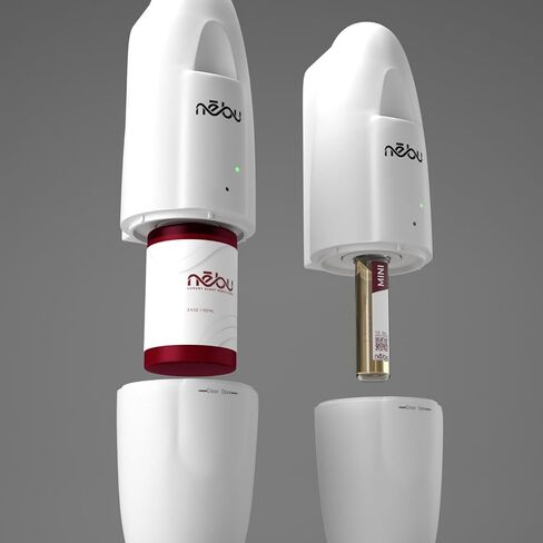 Nebu Luxury NL100 Waterless Scent Diffuser - Home & Office Aromatherapy System - Cold Air Nebulizing Technology Coverage up to 1,000 sq ft Hotel Collection Scent (White) in Saudi Arabia