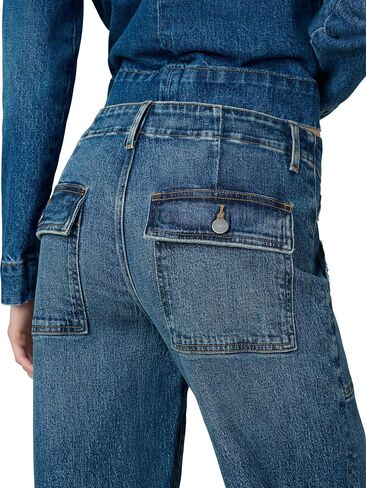 Joe's Women's The Karter Relaxed High Rise Straight Leg Trouser in Saudi Arabia