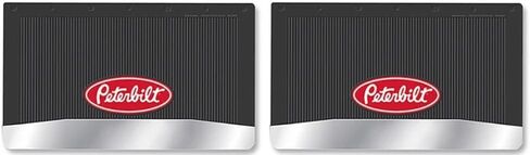 Heavy-Duty Mud Flaps with Weights, Set of 2, Black in Saudi Arabia