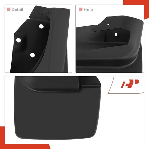 A-Premium Set of 4PCS Mud Flaps Splash Guards Mudguards Mudflaps Compatible with Toyota 100 Series Land Cruiser,1998-2007, Sport Utility, Black Color, Front LH RH and Rear LH RH in Saudi Arabia