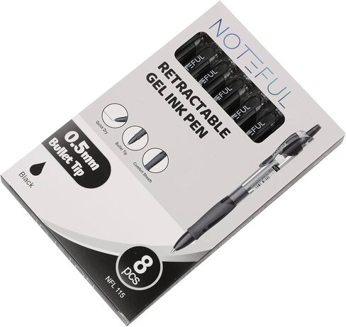 نقرة هلام قابلة للسحب ، فني ، متوسط ​​0.7 ، قبضة مميزة للملاحظة لتدوين الملاحظات ، اليومية والكتابة السلسة in Kuwait