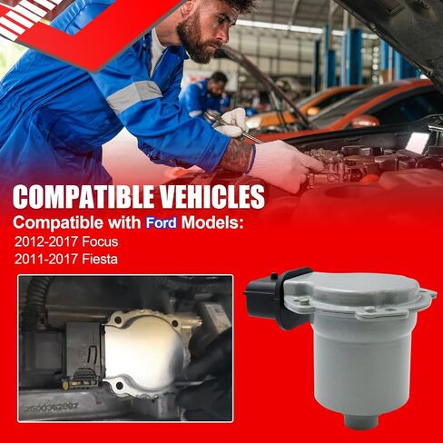 SMMS AE8Z7C604A 2PCS مشغل القابض الناقل التلقائي A/B لـ Ford Focus SE SEL FIESTA 2011-2019 ، يحل SFINAL interlock solenoid محل OE AE8Z7C604 in Saudi Arabia