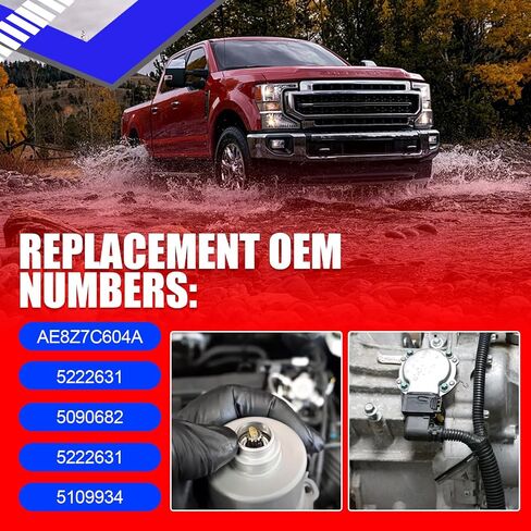 SMMS AE8Z7C604A 2PCS مشغل القابض الناقل التلقائي A/B لـ Ford Focus SE SEL FIESTA 2011-2019 ، يحل SFINAL interlock solenoid محل OE AE8Z7C604 in Saudi Arabia