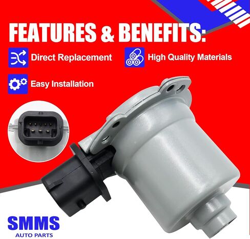 SMMS AE8Z7C604A 2PCS مشغل القابض الناقل التلقائي A/B لـ Ford Focus SE SEL FIESTA 2011-2019 ، يحل SFINAL interlock solenoid محل OE AE8Z7C604 in Saudi Arabia