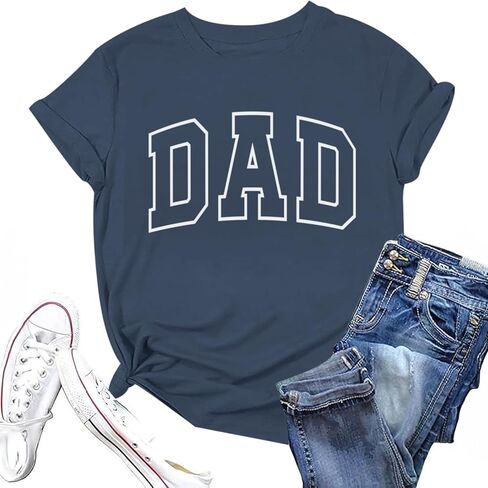 Dad Mom Shirt Matching Shirts for Couples Pregnancy Announcement Reveal T Shirts Mothers Fathers Day Couple Gifts in Kuwait