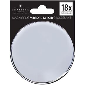 Danielle High Magnification Portable Suction Cup Mirror, 18X in Saudi Arabia