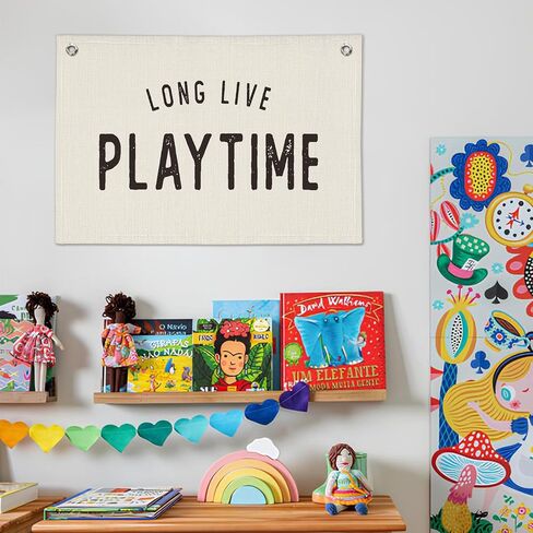 These Are The Good Old Days Sign Banner, Banners for Room, Linen Canvas Banner Wall Hanging Banner Flag, Trendy Retro Nostalgic Inspirational Banner in Kuwait