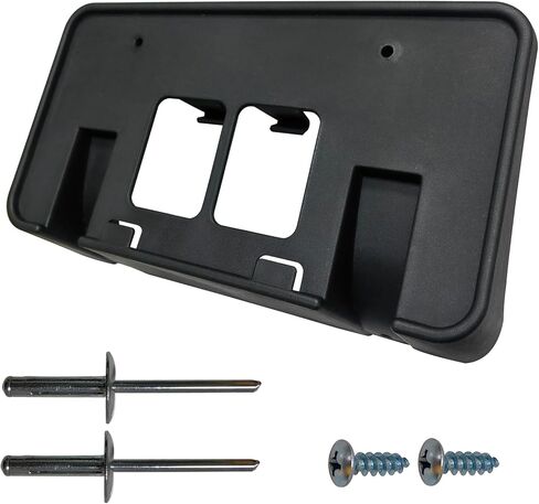 Front Bumper License Plate Frame Bracket Holder Compatible with 2008 2009 2010 Ford F250 F350 F450 F550 Super Duty Replace BC3Z-17A385-A in Saudi Arabia