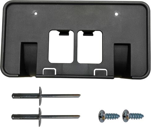Front Bumper License Plate Frame Bracket Holder Compatible with 2008 2009 2010 Ford F250 F350 F450 F550 Super Duty Replace BC3Z-17A385-A in Saudi Arabia