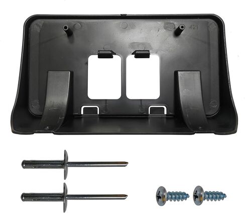 Front Bumper License Plate Frame Bracket Holder Compatible with 2008 2009 2010 Ford F250 F350 F450 F550 Super Duty Replace BC3Z-17A385-A in Saudi Arabia