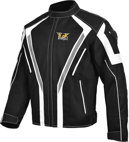 Adventure Touring Motorcycle Jacket For Men & Women Enduro Biker Textile Riding Gear CE Armored in Kuwait