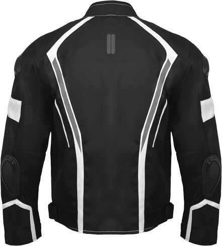Adventure Touring Motorcycle Jacket For Men & Women Enduro Biker Textile Riding Gear CE Armored in Kuwait