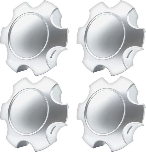 4 Wheel Center Hub Covers Fit for 6 Lug Tundra 17 Inch 5 Double Spoke Silver Wheels 2003-2006 for Sequoia 17 Inch 5 Double Spoke Silver Wheels 2003-2007 Replace 42603-AF030 in Saudi Arabia