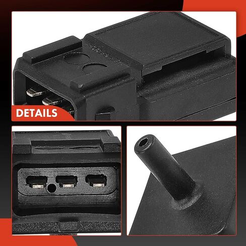 A-Premium Manifold Absolute Pressure Sensor [3 Pins] Compatible with Volvo C70, S70, V70, 1999-2000 in Saudi Arabia