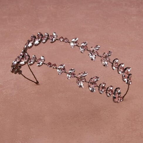 LIMELIA Women's Tiara-Crown for Henna Wedding Party, Glitter Hair Accessories for Bridal Birthday Pageant Prom Halloween Costume Christmas Party - Alpha Design, Double Row - Purple in Kuwait