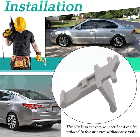 Center Console Armrest Upper Latch Clip Beige Compatible with Kia Optima 2.4L 2.7L 2008 2009 2010 Replace#:84661-2G000J7 in Saudi Arabia