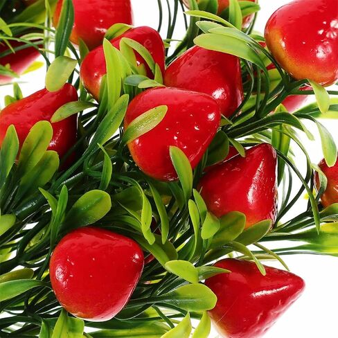 Magiclulu 5pcs فرع الفراولة الاصطناعية in Kuwait