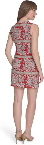 Tommy Hilfiger Women's Sleevless Pocket Salon Stretch Shift Dress in Saudi Arabia