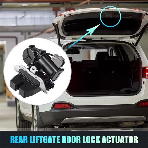 X AutoHaux استبدال مشغل قفل الباب الخلفي Liftgate لفورد Escape 2018-2019 مجموعة المزلاج الخلفي رقم GJ5Z7443150B أسود in Saudi Arabia