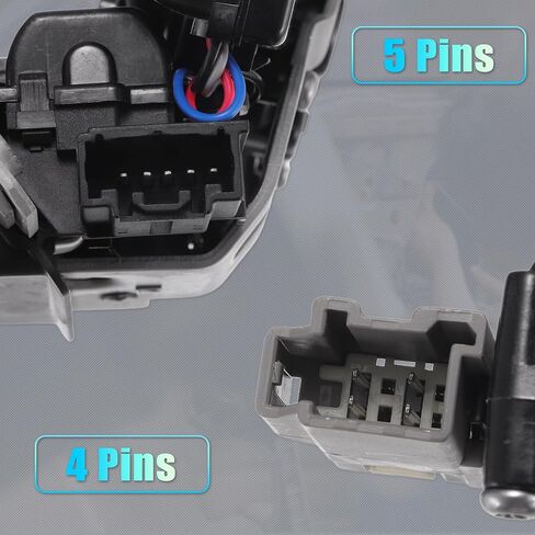 X AutoHaux استبدال مشغل قفل الباب الخلفي Liftgate لفورد Escape 2018-2019 مجموعة المزلاج الخلفي رقم GJ5Z7443150B أسود in Saudi Arabia