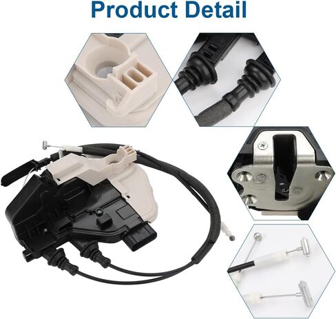 Abor Lock Latch Actuator Front Right Rased Side مع Hyundai Santa Fe XL 2013-2019 Hyundai Santa Fe Sport 2013-2018 Hyundai Santa Fe 2013-2018 استبدل 813202w010 81320-2w010 in Saudi Arabia