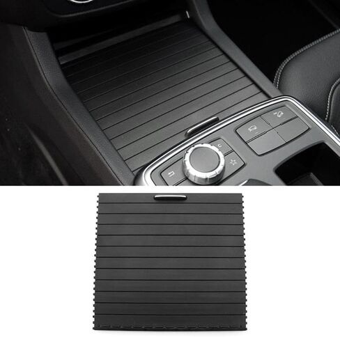 Car Center Console Shutters Cup Holder Slide Roller Blind Cover for Mercedes-Benz Ml/Gl/Gle/Gls Class W166 W292 2012-2018 in Saudi Arabia
