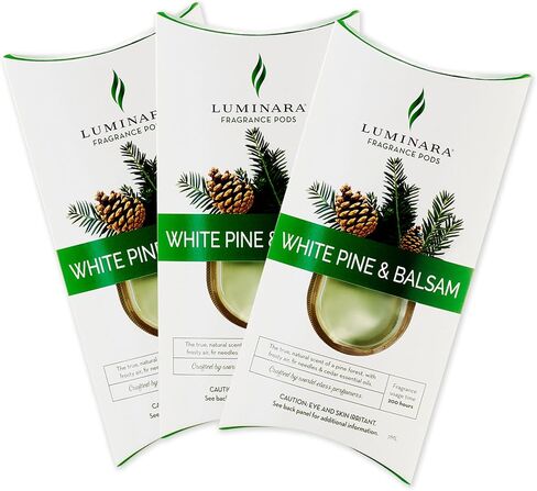 Luminara Fragrance Diffusing Pods, Set of 3 (Lavender), Natural Home Scent Refills, Air Purifying Reed Diffuser Alternative for Room Ambiance in Kuwait