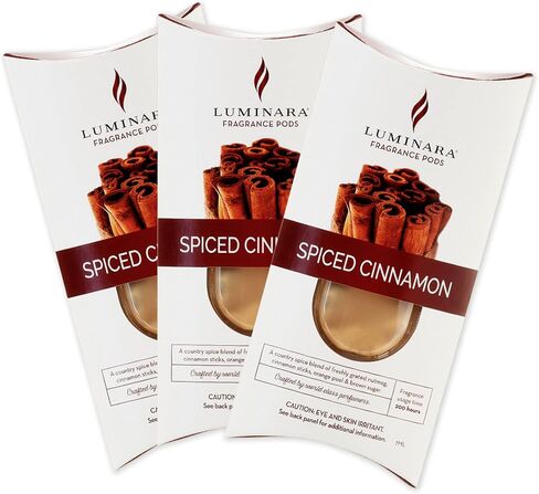 Luminara Fragrance Diffusing Pods, Set of 3 (Lavender), Natural Home Scent Refills, Air Purifying Reed Diffuser Alternative for Room Ambiance in Kuwait