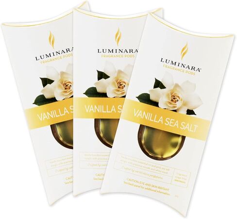 Luminara Fragrance Diffusing Pods, Set of 3 (Lavender), Natural Home Scent Refills, Air Purifying Reed Diffuser Alternative for Room Ambiance in Kuwait