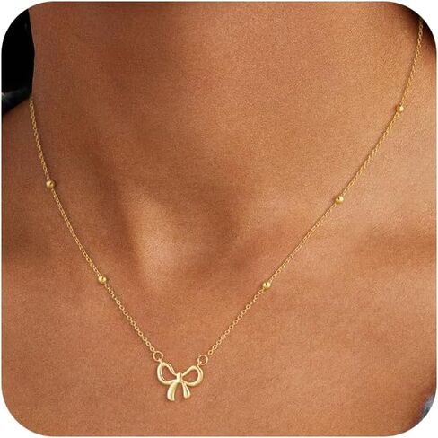 قلادة ذهبية للنساء ، قلادة قلادة مطلية بالذهب 14 ألف in Kuwait