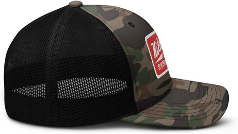 Kildare Island Surfboard Co Embroidered Adjustable Camo Camouflage Trucker Hat - Outer Banks Baseball Cap Gift in Saudi Arabia
