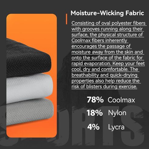 likloks Crew Toe Socks for Women Men - Athletic Running Hiking Socks with Toes - Comfortable Soft Breathable in Saudi Arabia