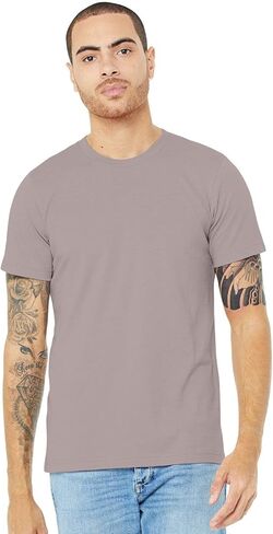 Bella Canvas Unisex Heather CVC T-Shirt in Saudi Arabia