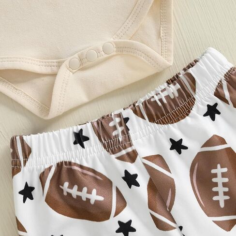 BemeyourBBs الوليد بيبي بوي فتاة كرة القدم الزي لعبة يوم طويل الأكمام رومبير فستان أطفال مع سروال داخلي قبعة صغيرة ملابس الخريف الشتاء in Kuwait