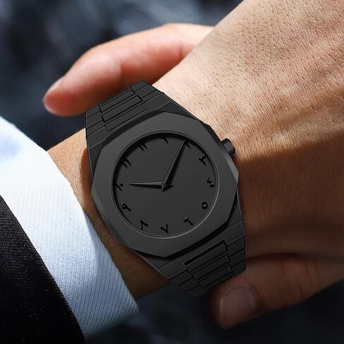 FANMIS Men's Anime-Inspired Fashion Sketch Wristwatch Minimalist Creative Wormhole Design Stylish and Durable Timepiece for Men's Sports Watch in Kuwait