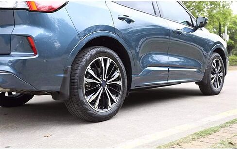 Xotic Tech 4pcs Front & Graph Flap Splash Guards Fender Flare Mudguard Dirt Slush Trap Protector W/Ardaware Accessories Cult Compatible مع Ford Escape 2020-2025 in Saudi Arabia