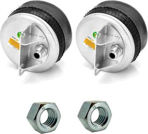 2 حزمة من حقيبة الزنبرك الجوية عزم الدوران مع مجموعة الأجهزة لشاحنات كينورث (يحل محل Firestone 9622 ، W01-358-9622 ، Kenworth K303-22 ، Goodyear 1R11-221) (2 x TR9622) in Kuwait