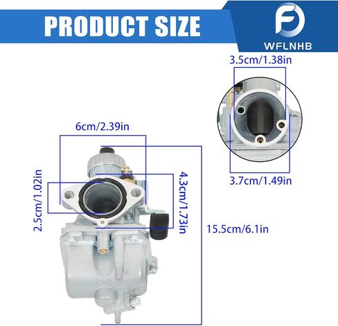 VM22 26mm Carburetor Replacement for 125cc 140cc Lifan YX Pit Dirt Bike CRF70 XR50 KLX DHZ SSR in Saudi Arabia