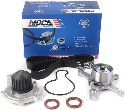 MOCA TCK245A Timing Belt Kit Water Pump Fits 1996-2005 for Dodge Neon & for Stratus SX 2.0 2.0L & 96-20 for Plymouth Breeze & for Chrysler Cirrus in Saudi Arabia